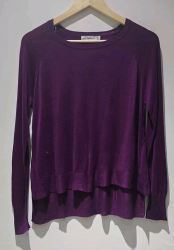 Zara knit long sleeve top - zara,
