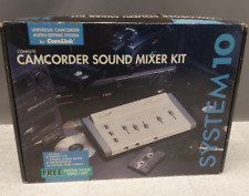 CAM-LINK SYSTEM 10 VIDEO EDITING SYSTEM Camcorder Sound Mixer Untested