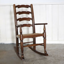 Child's Rocking Chair Ladderback - Rush Seat