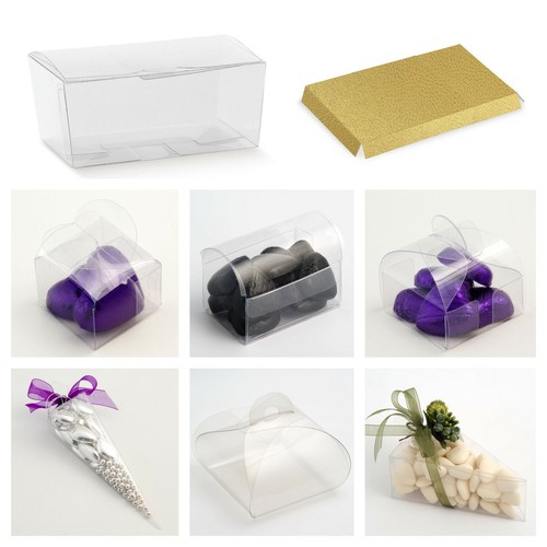 Clear plastic wedding favour - plastic,