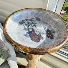 Antique Ceramic Bowl by AG