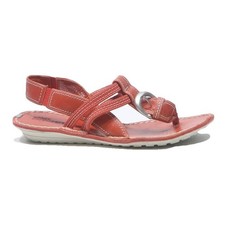 TIMBERLAND Womens Red Leather