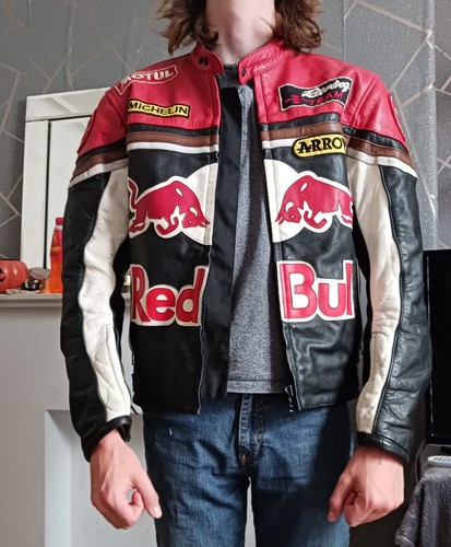 Vintage red bull leather - red,