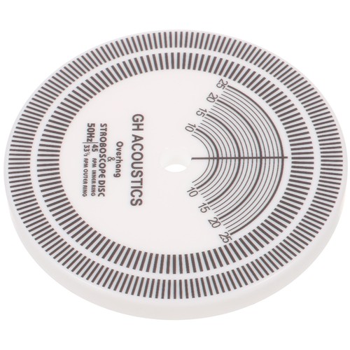 Vinyl record stroboscope disc - vinyl,
