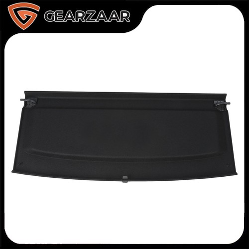 Black rear parcel shelf - black, load