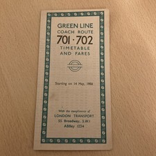 Green. Line.   L. T.  Coach