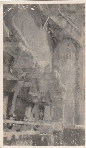 Vintage pompeii great theatre - vintage,