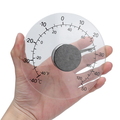 Outdoor window thermometer - window,