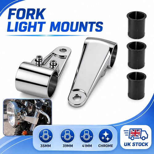 Fork light mount brackets - light,