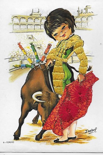 Young spanish matador - spanish,