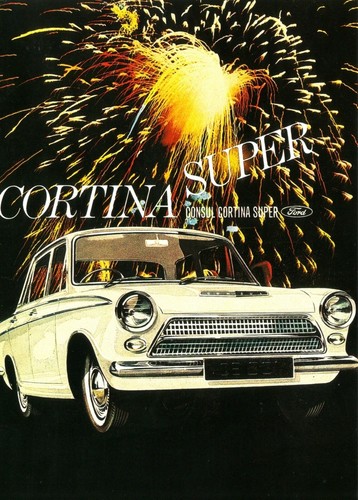 Ford cortina super - mk, 1963