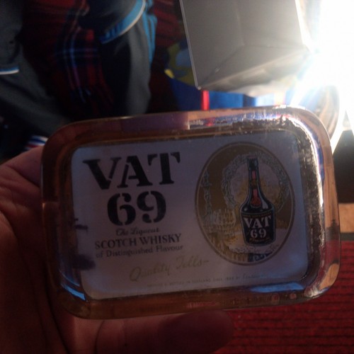 Vintage glass vat scottish - vintage,
