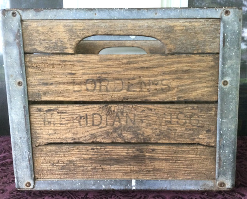 Borden vintage wooden - borden's,