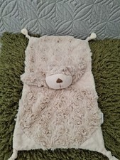 MAMAS & PAPAS CRUMBLE BEAR ONCE UPON A TIME COMFORTER SOFT TOY PLUSH BLANKIE VGC