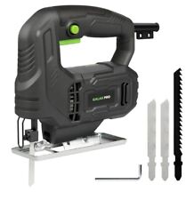 GALAX PRO 400W Variable Speed Jigsaw, 3000 SPM,±45° Bevel Cutting Lock-on Button