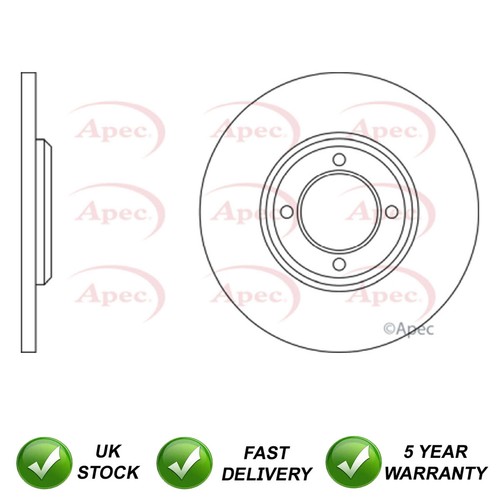 Brake disc front sjr - sjr, ford
