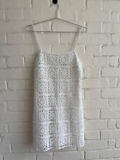 Zara White Crochet Lace Mini