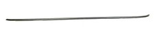Mini black roof gutter trim - black,