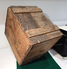 VINTAGE  WW2  PACKING CASE  39cm X 29cm X 34cm