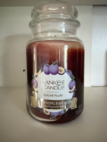 Yankee candle sugar plum - candle,