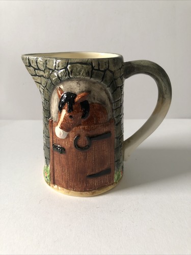 Jug horse in stable - horse,