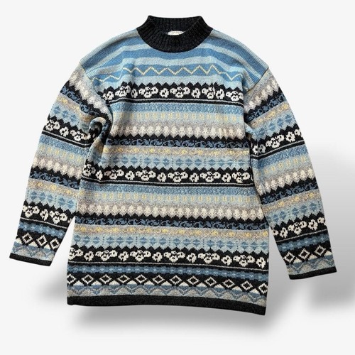 Vintage 90s 100 shetland - vintage,