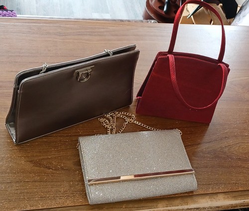 Evening bags trio satin - evening,