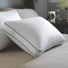 Extra Filled 100% Cotton Box Pillow Hotel Quality Firm  Side Sleeper Edge Pillow