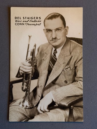 Adv conn trumpet used del - conn, by