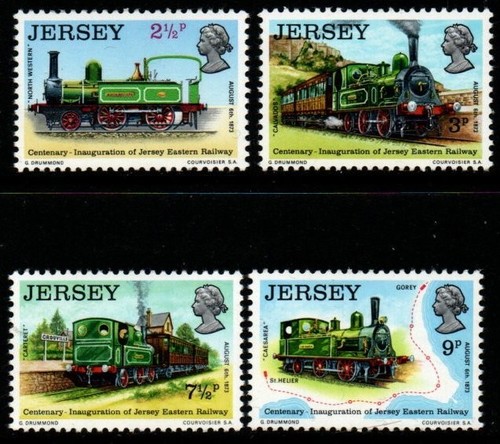 Jersey sg93 1973 railway - jersey,
