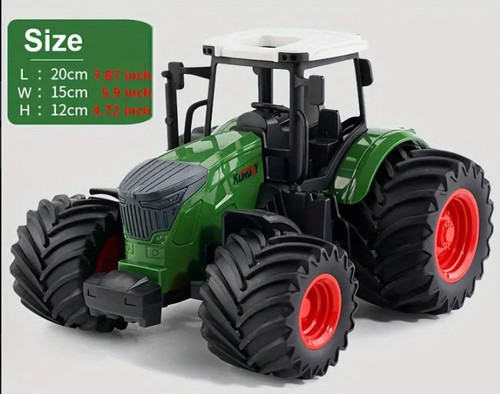 Scale green tractor - scale,