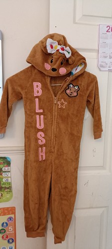 Girls brown blush pudsey - girls,