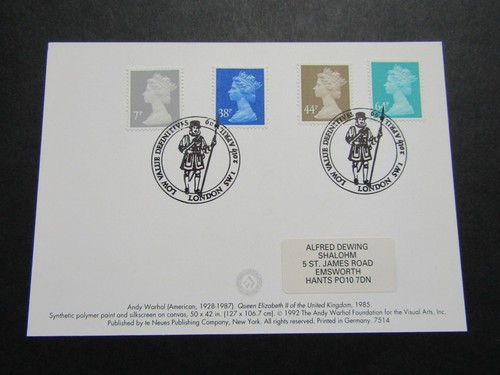 Postcard stamps special - postcard,