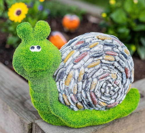Snail figurine - snail,