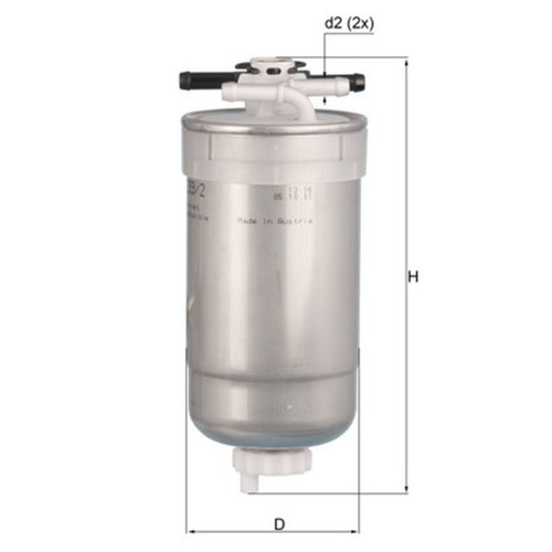 Fuel filter for audi 8l1 - for,