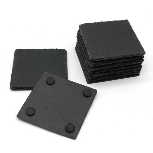 Coasters slate square bulk - coasters,