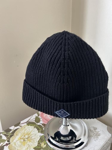 Gant mens black knit cotton