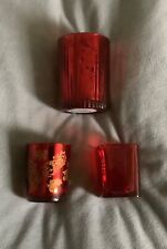 SALCO GROUP - 3 Red Glass