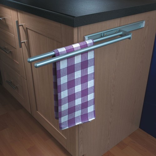 Towel rail telescopic tier - telescopic,