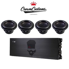 4 X 15" SUB AND AMP PACKAGE