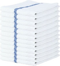 Bar Mop Towels Blue Cotton