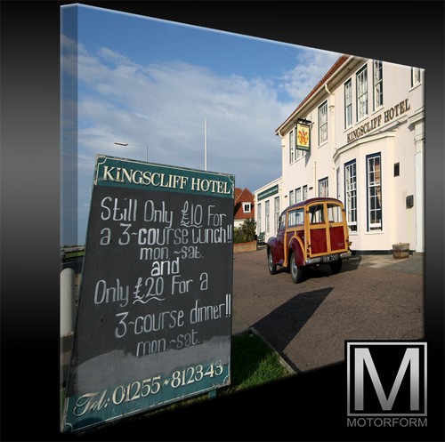 Morris minor traveller canvas - morris,