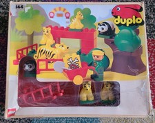 Vintage Duplo Lego set 2664 zoo with box 1992 Complete 