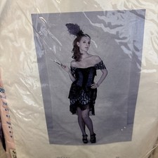 Sexy Saloon Girl Dress Size 10