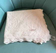 Junior J Cream Baby Blanket
