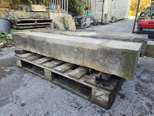 Reclaimed yorkshire stone cill - reclaimed,