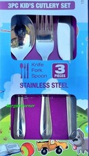 Kids Cutlery Set Stainless