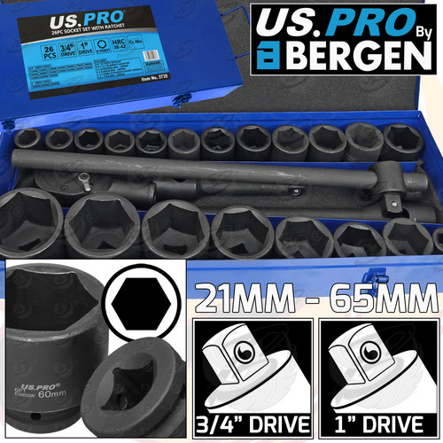 Pro 1 drive impact - &, 1"