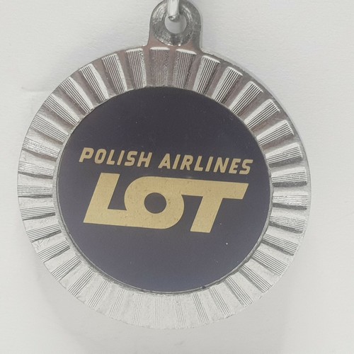 Polish airlines lot keyring - polish,