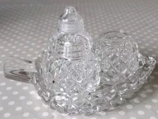 Antique, Cut Glass Salt